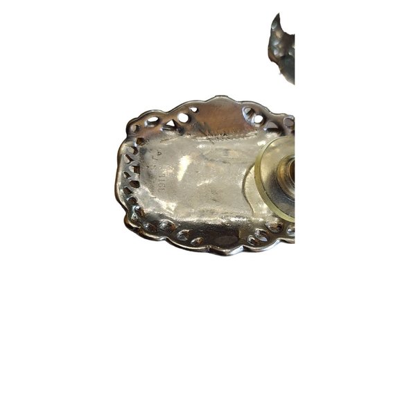 Vintage Millefiori Glass Pierced Earrings (A3023) - Picture 5 of 6